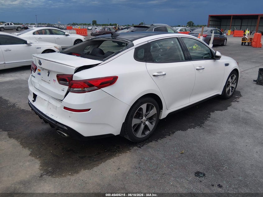 2019 Kia Optima VIN 5XXGT4L38KG379009 IAAI salvage auction — REAR END, Salvage (Missouri), sold $3,000 on 2026-07-29 (photo 4)