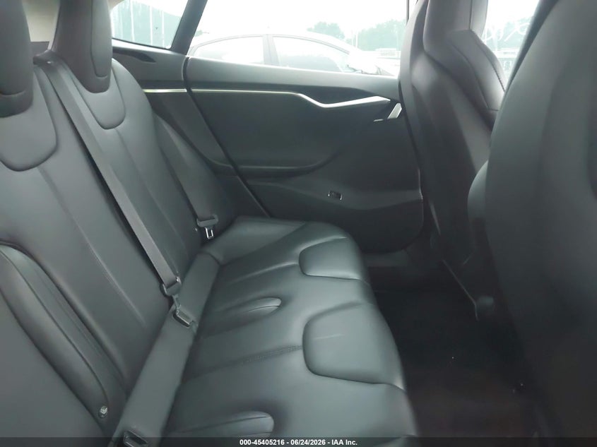 2015 Tesla Model s VIN 5YJSA1E28FF103716 IAAI salvage auction — RIGHT FRONT, Salvage Title, sold $925 on 2026-07-21 (photo 8)