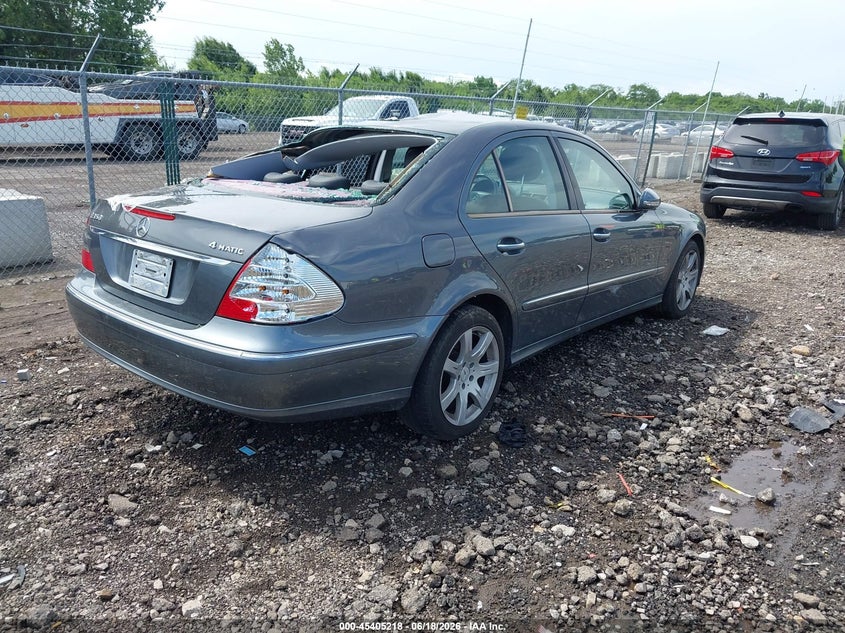 2007 Mercedes-benz E-klasse VIN WDBUF87X97X219539 IAAI salvage auction — ROOF, Salvage (Ohio), sold $650 on 2026-07-08 (photo 4)