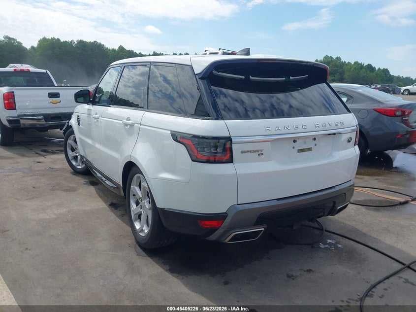 2020 Land rover Range rover sport VIN SALWR2SU4LA737785 IAAI salvage auction — RIGHT FRONT, Salvage (North Carolina), sold $13,850 on 2026-07-15 (photo 3)