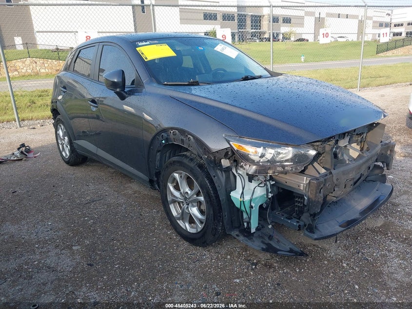 2016 Mazda Cx-3 VIN JM1DKBC78G0112359 IAAI salvage auction — FRONT & REAR, Salvage (Texas), sold $2,850 on 2026-07-14 (photo 1)