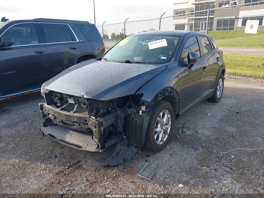 2016 Mazda Cx-3 VIN JM1DKBC78G0112359 IAAI salvage auction — FRONT & REAR, Salvage (Texas), sold $2,850 on 2026-07-14 (photo 2)