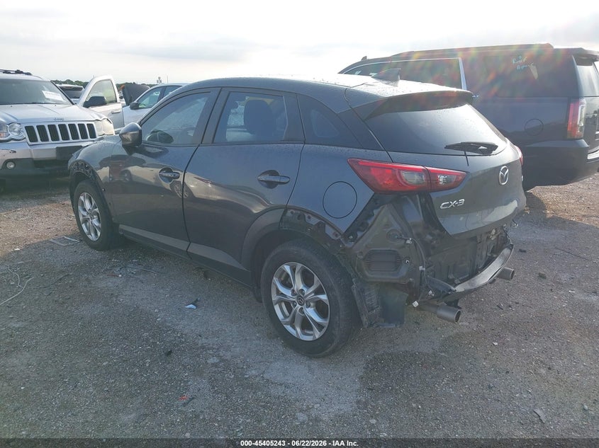 2016 Mazda Cx-3 VIN JM1DKBC78G0112359 IAAI salvage auction — FRONT & REAR, Salvage (Texas), sold $2,850 on 2026-07-14 (photo 3)