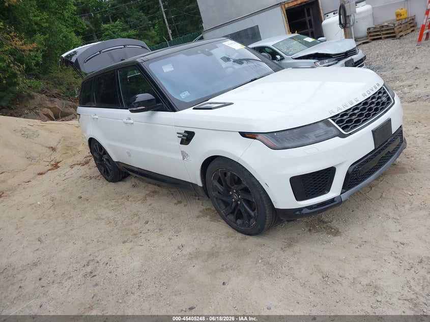 2018 Land rover Range rover sport VIN SALWR2RV0JA813126 IAAI salvage auction — LEFT SIDE, Salvage (Massachusetts), sold $13,900 on 2026-08-19 (photo 1)
