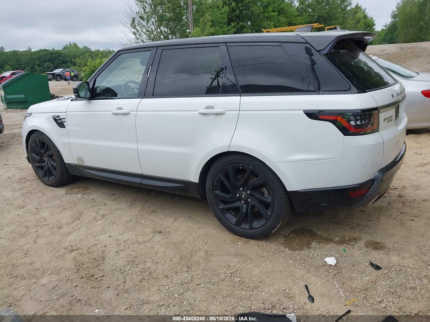 2018 Land rover Range rover sport VIN SALWR2RV0JA813126 IAAI salvage auction — LEFT SIDE, Salvage (Massachusetts), sold $13,900 on 2026-08-19 (photo 3)