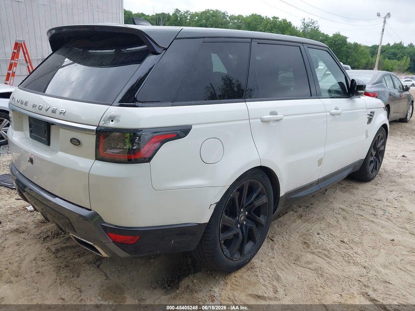 2018 Land rover Range rover sport VIN SALWR2RV0JA813126 IAAI salvage auction — LEFT SIDE, Salvage (Massachusetts), sold $13,900 on 2026-08-19 (photo 4)