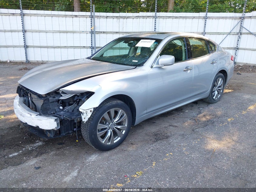 2013 Infiniti M VIN JN1BY1AR2DM603750 IAAI salvage auction — FRONT END, Clear (Michigan), sold $1,175 on 2026-07-20 (photo 2)