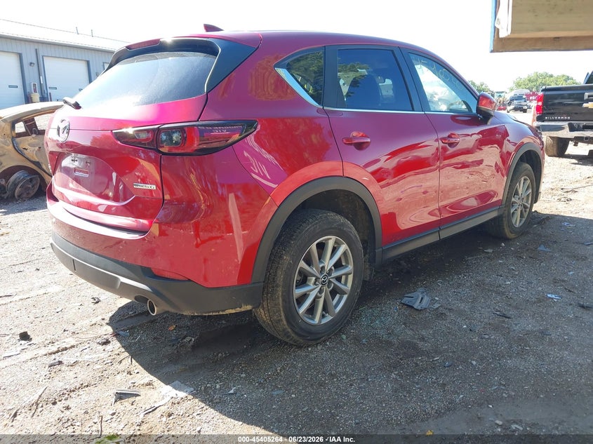 2023 Mazda Cx-5 VIN JM3KFBBM1P0275378 IAAI salvage auction — FRONT END, Clear (Indiana), sold $8,300 on 2026-07-29 (photo 4)