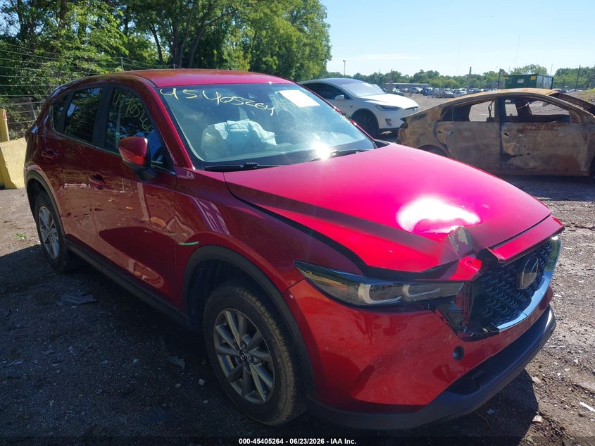 2023 Mazda Cx-5 VIN JM3KFBBM1P0275378 IAAI salvage auction — FRONT END, Clear (Indiana), sold $8,300 on 2026-07-29 (photo 6)