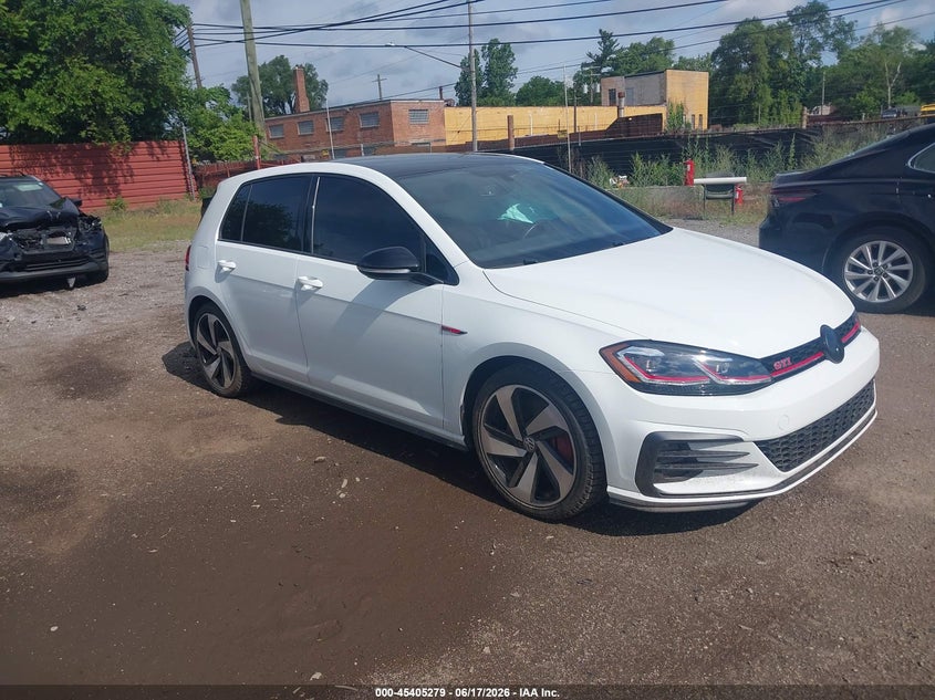 2019 Volkswagen Golf VIN 3VW6T7AU4KM024570 — IAAI salvage auction photo
