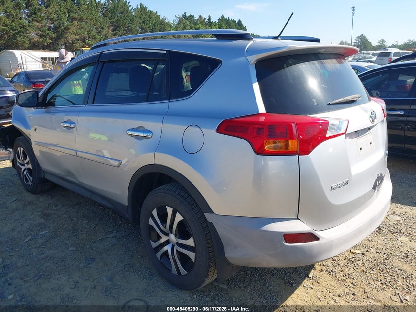 2014 Toyota Rav 4 VIN JTMBFREV4ED093783 IAAI salvage auction — LEFT FRONT, Clear (Virginia), sold $4,000 on 2026-07-13 (photo 3)