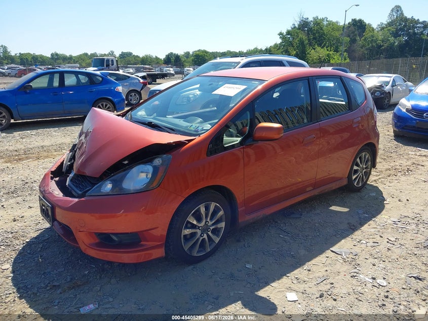 2012 Honda Fit VIN JHMGE8G50CC010724 IAAI salvage auction — FRONT END, Salvage (Virginia), sold $1,900 on 2026-07-13 (photo 2)