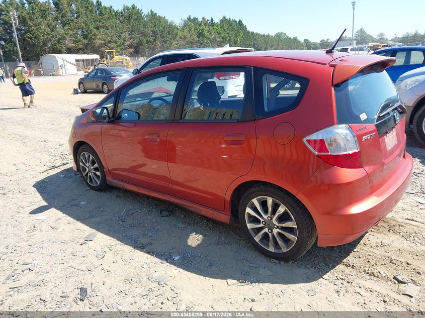 2012 Honda Fit VIN JHMGE8G50CC010724 IAAI salvage auction — FRONT END, Salvage (Virginia), sold $1,900 on 2026-07-13 (photo 3)