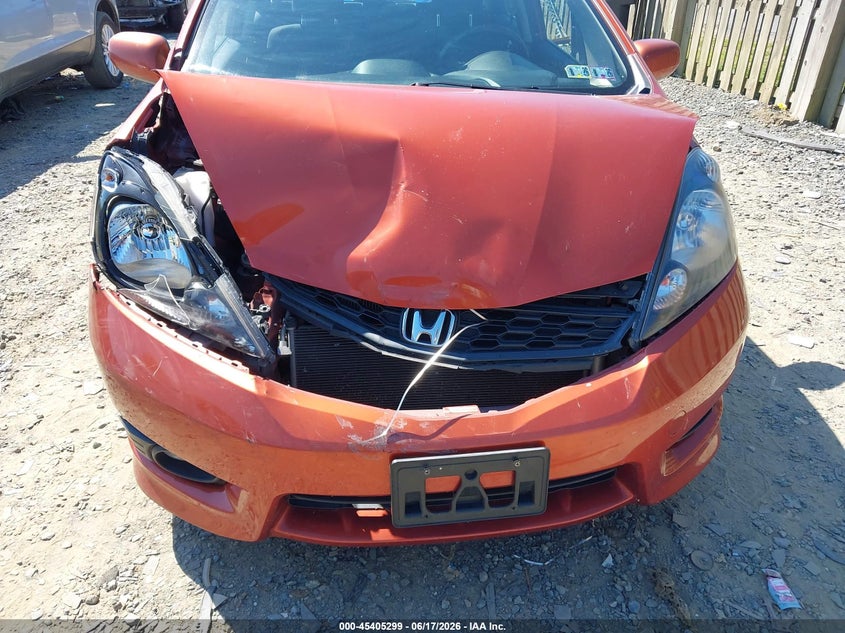 2012 Honda Fit VIN JHMGE8G50CC010724 IAAI salvage auction — FRONT END, Salvage (Virginia), sold $1,900 on 2026-07-13 (photo 6)