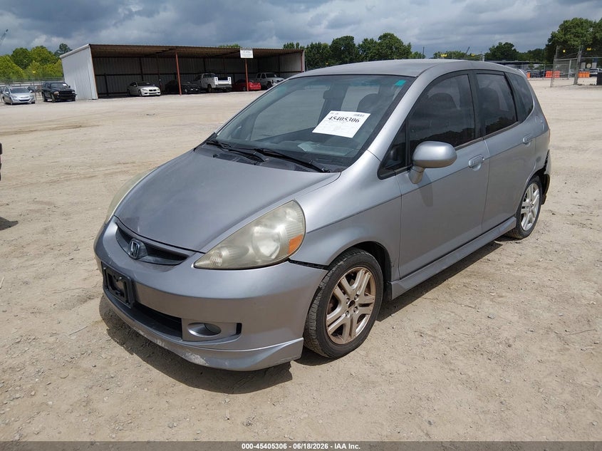 2008 Honda Fit VIN JHMGD37648S033533 IAAI salvage auction — REAR END, Salvage (Tennessee), sold $25 on 2026-07-29 (photo 2)