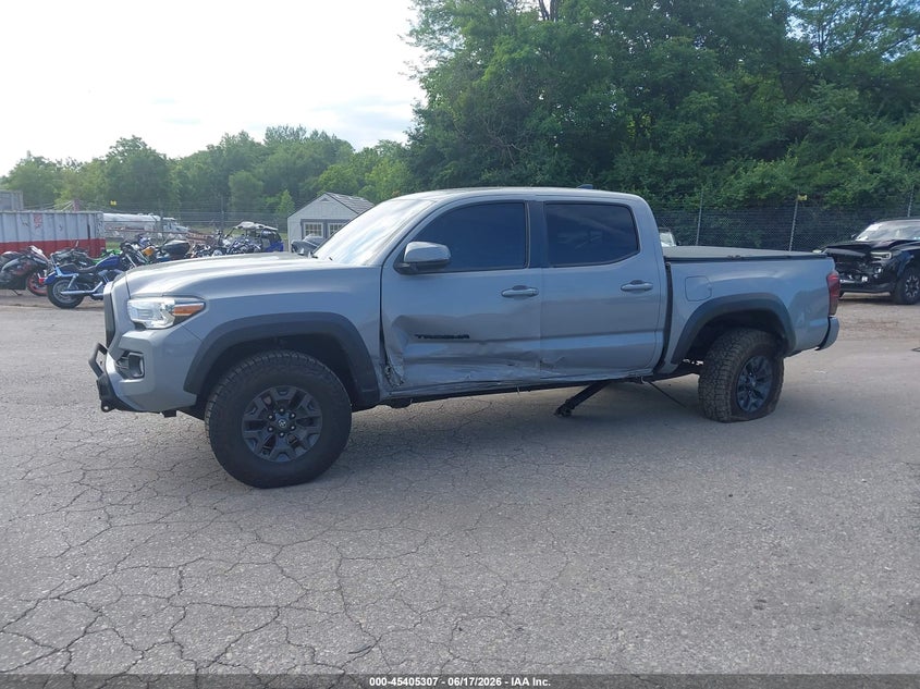 2021 Toyota Tacoma VIN 5TFCZ5AN6MX274083 IAAI salvage auction — LEFT SIDE, Salvage (Pennsylvania), sold $14,350 on 2026-07-31 (photo 6)
