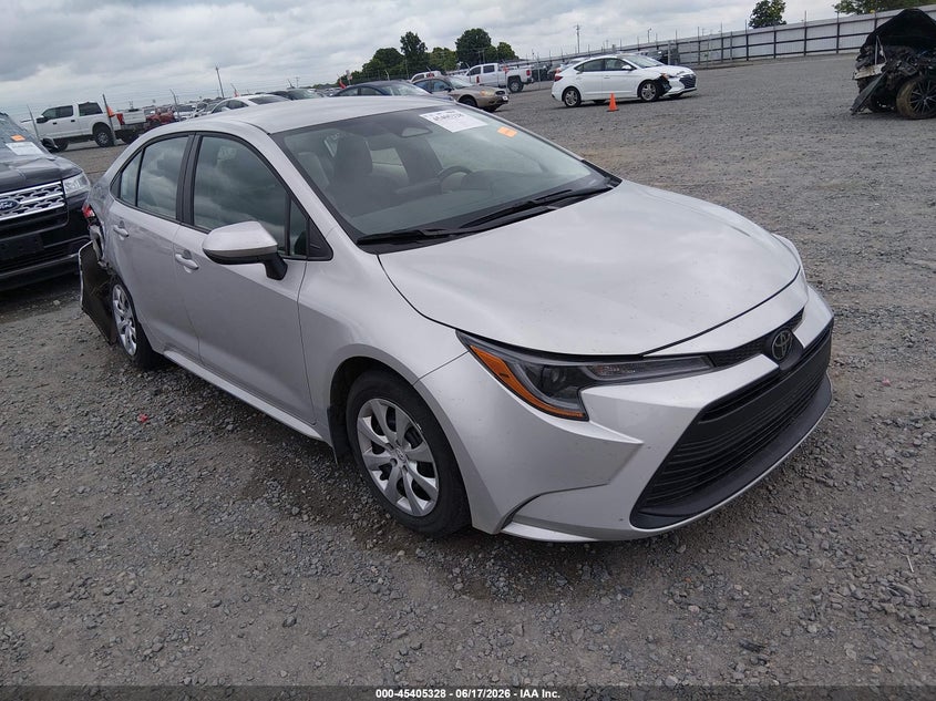 2025 Toyota Corolla VIN 5YFB4MDE6SP287511 IAAI salvage auction — REAR END, Salvage Title, sold $6,300 on 2026-08-08 (photo 1)