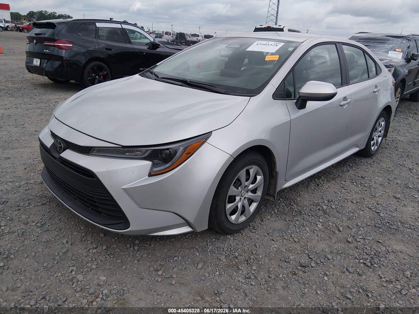 2025 Toyota Corolla VIN 5YFB4MDE6SP287511 IAAI salvage auction — REAR END, Salvage Title, sold $6,300 on 2026-08-08 (photo 2)