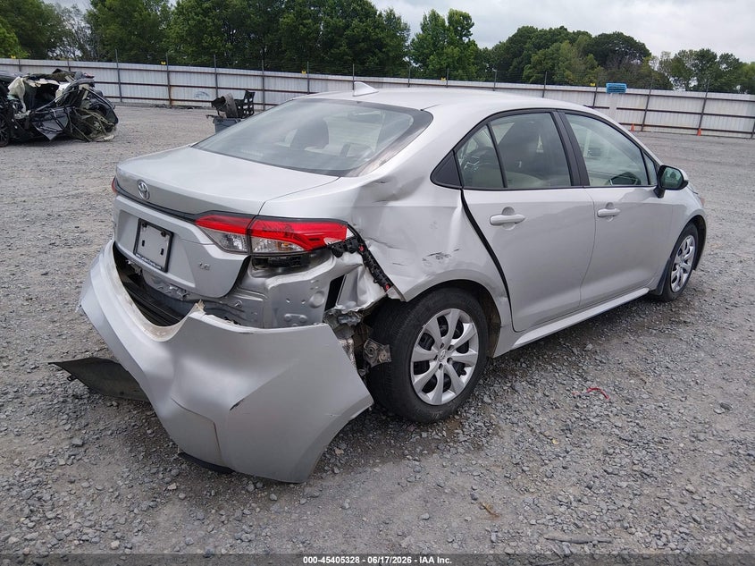 2025 Toyota Corolla VIN 5YFB4MDE6SP287511 IAAI salvage auction — REAR END, Salvage Title, sold $6,300 on 2026-08-08 (photo 4)