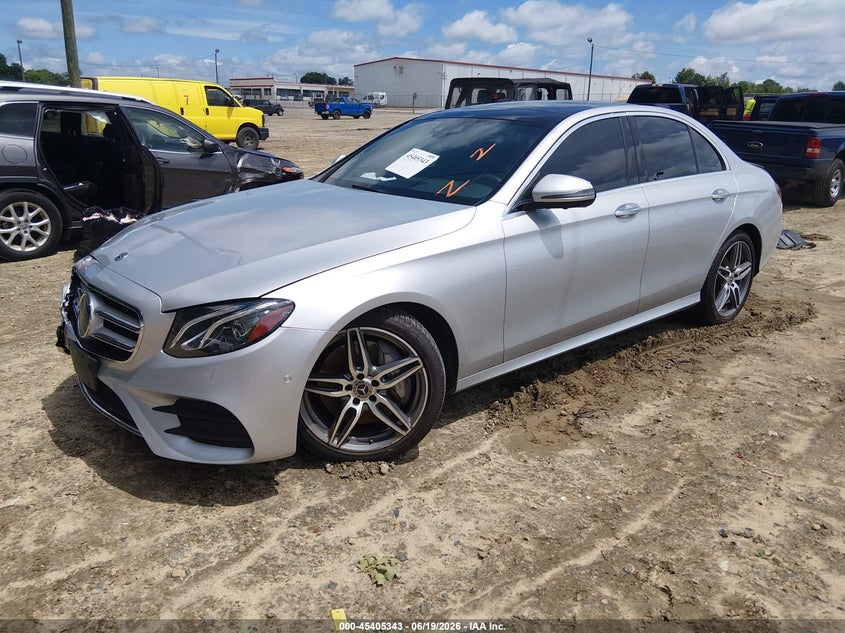 2019 Mercedes-benz E-klasse VIN WDDZF4JB8KA604914 IAAI salvage auction — FRONT END, Salvage Title, sold $6,400 on 2026-08-06 (photo 2)
