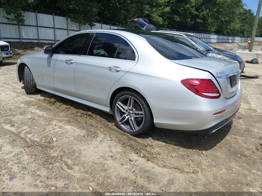 2019 Mercedes-benz E-klasse VIN WDDZF4JB8KA604914 IAAI salvage auction — FRONT END, Salvage Title, sold $6,400 on 2026-08-06 (photo 3)