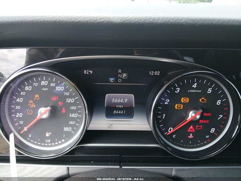 2019 Mercedes-benz E-klasse VIN WDDZF4JB8KA604914 IAAI salvage auction — FRONT END, Salvage Title, sold $6,400 on 2026-08-06 (photo 7)