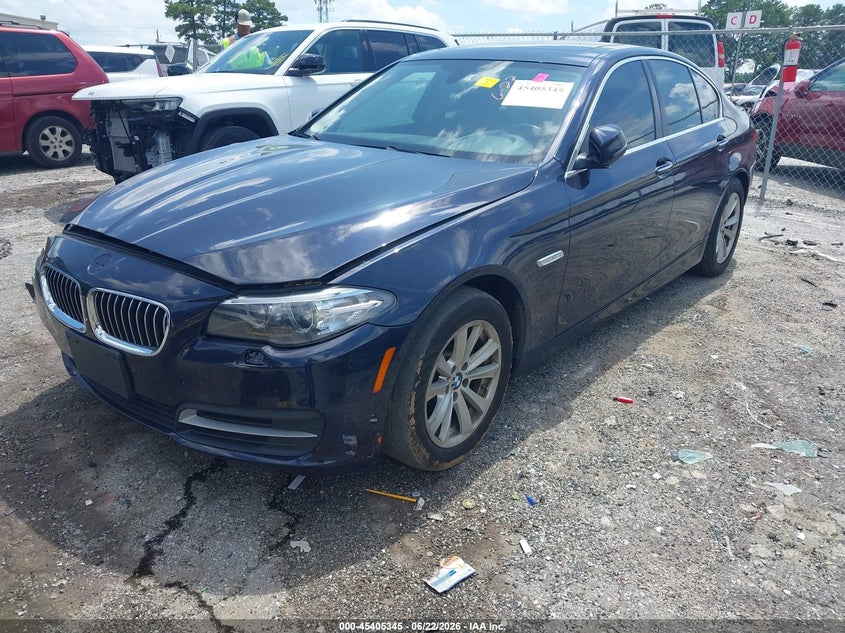 2014 BMW VIN WBA5A5C55ED500028 IAAI salvage auction — RIGHT FRONT, Salvage (Georgia), sold $2,550 on 2026-07-18 (photo 2)