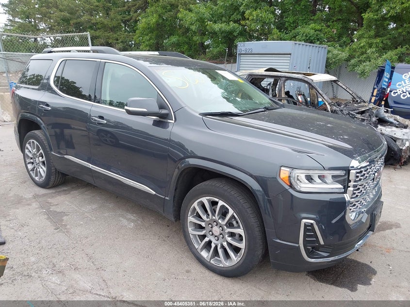 2023 Gmc Acadia VIN 1GKKNXLS8PZ124687 IAAI salvage auction — LEFT FRONT, Salvage Title, sold $11,600 on 2026-07-24 (photo 1)