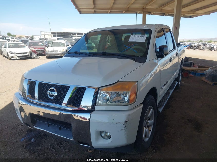 2014 Nissan TITAN VIN 1N6AA0ED5EN510011 IAAI salvage auction — FRONT END, Clear (Arizona), sold $1,825 on 2026-07-19 (photo 2)