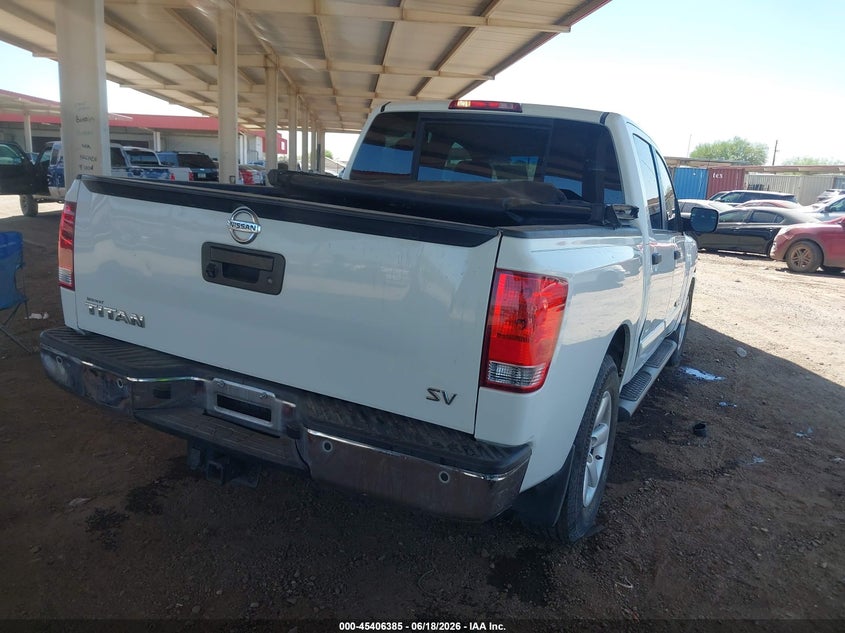 2014 Nissan TITAN VIN 1N6AA0ED5EN510011 IAAI salvage auction — FRONT END, Clear (Arizona), sold $1,825 on 2026-07-19 (photo 4)