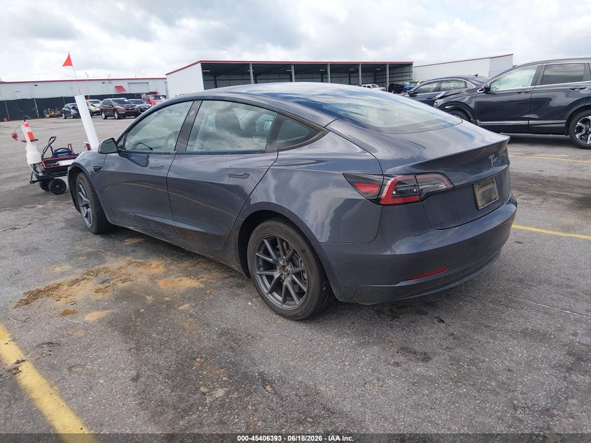 2023 Tesla Model 3 VIN 5YJ3E1EA7PF556145 IAAI salvage auction — LEFT FRONT, Clear (South Carolina), sold $10,000 on 2026-07-29 (photo 3)