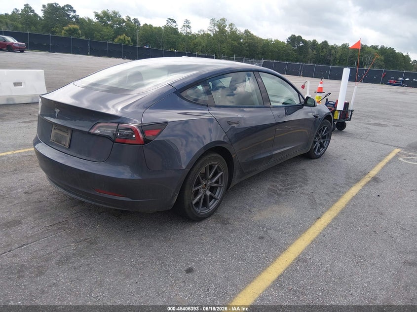 2023 Tesla Model 3 VIN 5YJ3E1EA7PF556145 IAAI salvage auction — LEFT FRONT, Clear (South Carolina), sold $10,000 on 2026-07-29 (photo 4)