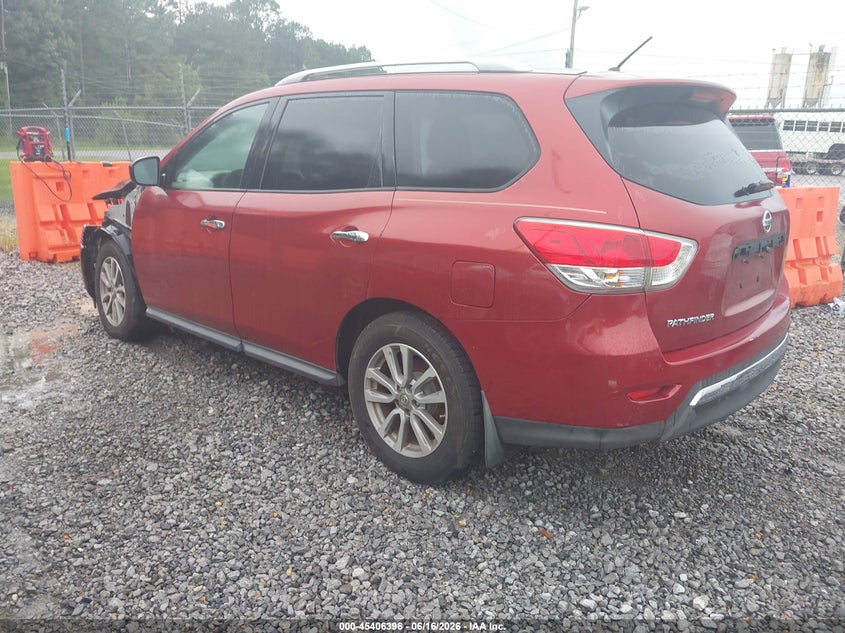 2016 Nissan Pathfinder VIN 5N1AR2MN3GC644561 IAAI salvage auction — FRONT END, Salvage (Alabama), sold $300 on 2026-07-10 (photo 3)