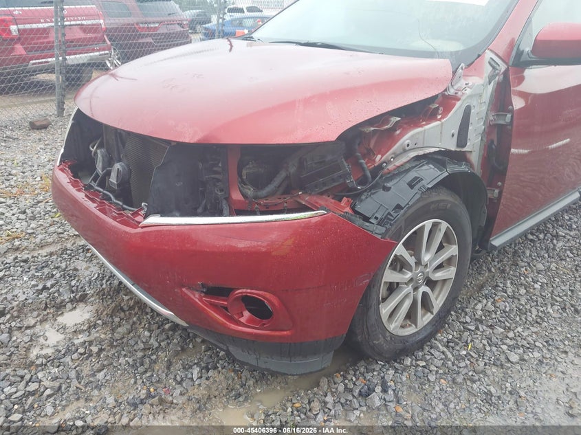 2016 Nissan Pathfinder VIN 5N1AR2MN3GC644561 IAAI salvage auction — FRONT END, Salvage (Alabama), sold $300 on 2026-07-10 (photo 6)