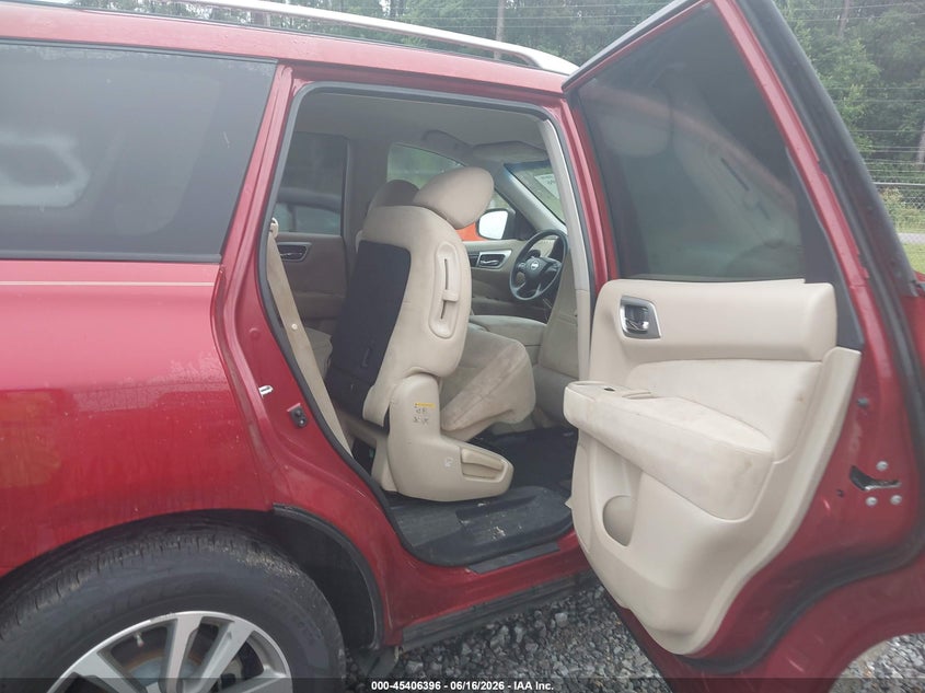 2016 Nissan Pathfinder VIN 5N1AR2MN3GC644561 IAAI salvage auction — FRONT END, Salvage (Alabama), sold $300 on 2026-07-10 (photo 8)