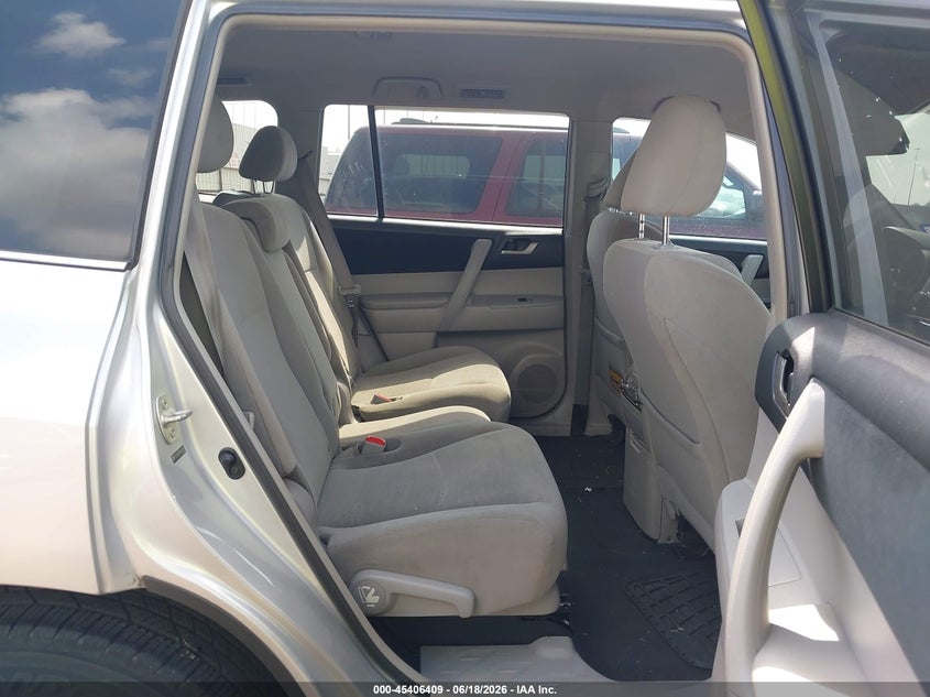 2013 Toyota Highlander VIN 5TDZK3EH7DS140180 IAAI salvage auction — FRONT END, Original (Texas), sold $1,150 on 2026-07-18 (photo 8)