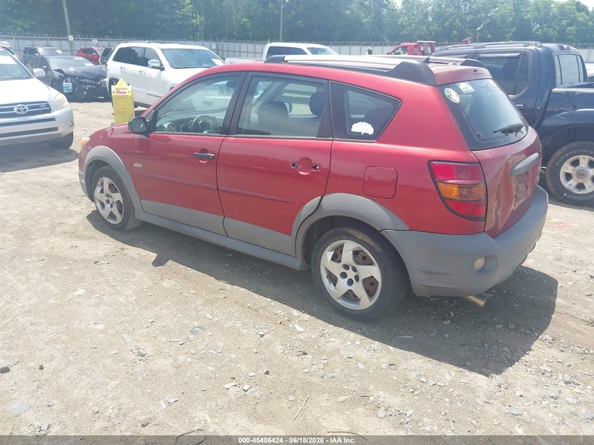 2008 Pontiac Vibe VIN 5Y2SL65878Z414143 IAAI salvage auction — ENGINE DAMAGE, Clear (North Carolina), sold $825 on 2026-07-09 (photo 3)