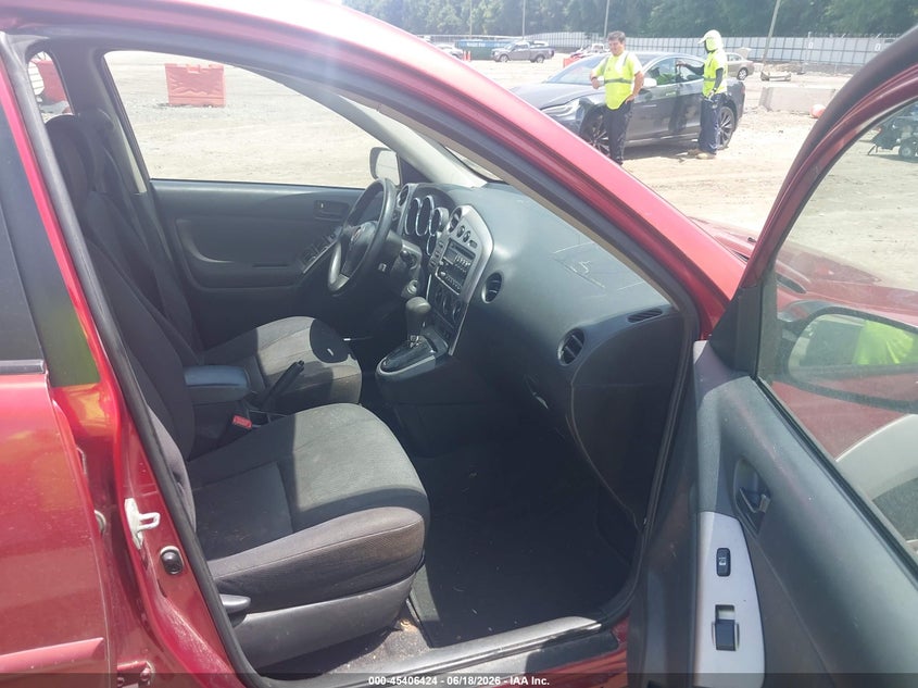 2008 Pontiac Vibe VIN 5Y2SL65878Z414143 IAAI salvage auction — ENGINE DAMAGE, Clear (North Carolina), sold $825 on 2026-07-09 (photo 5)