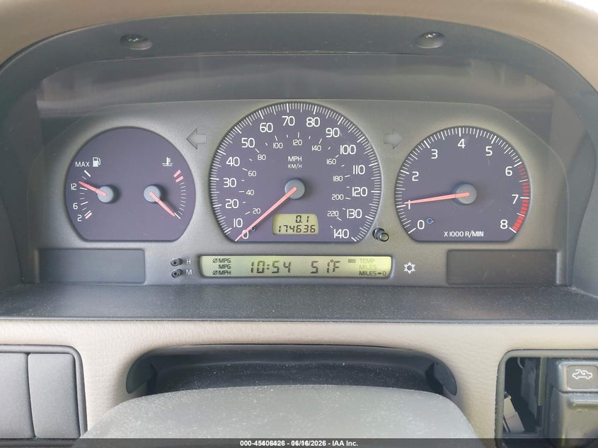 2000 Volvo S70 VIN YV1LS56D4Y2623131 IAAI salvage auction — FRONT END, Salvage (Idaho), sold $25 on 2026-07-29 (photo 7)