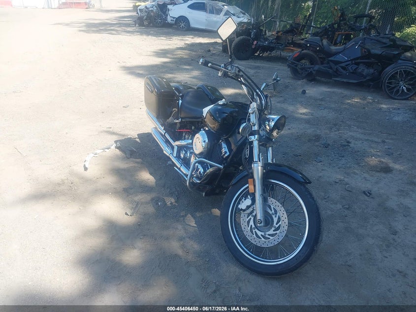 2013 Yamaha Xv VIN JYAVM01E8DA139051 IAAI salvage auction — FRONT END, Salvage - Greater Than 75% (Maryland), sold $475 on 2026-07-22 (photo 1)