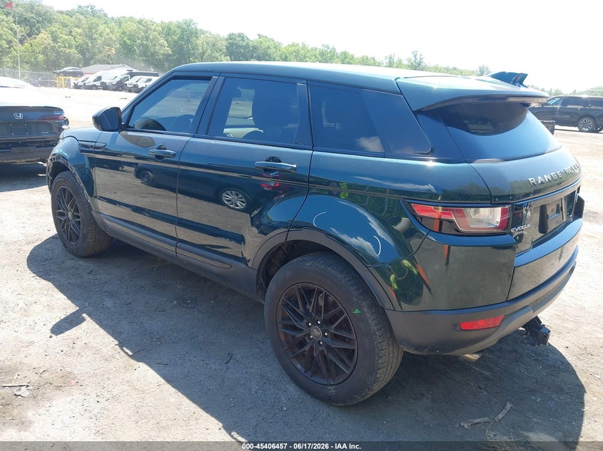 2017 Land rover Range rover evoque VIN SALVP2BGXHH233333 IAAI salvage auction — RIGHT FRONT, Salvage Title, sold $3,650 on 2026-07-11 (photo 3)