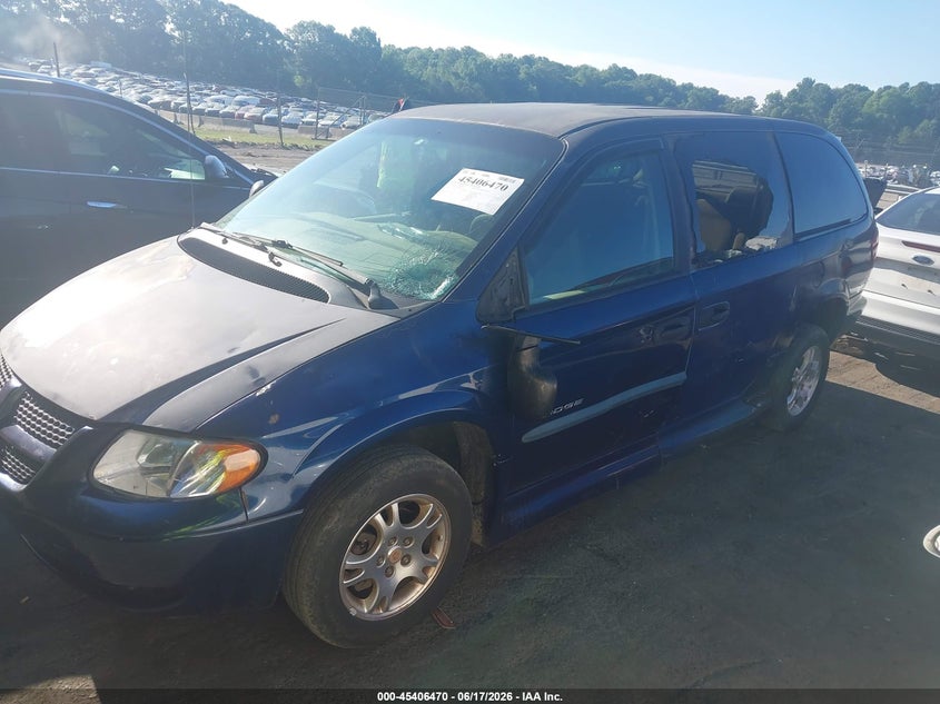 2003 Dodge Grand caravan VIN 1D4GP24R93B330374 IAAI salvage auction — LEFT FRONT, Salvage (North Carolina), sold $200 on 2026-07-09 (photo 2)