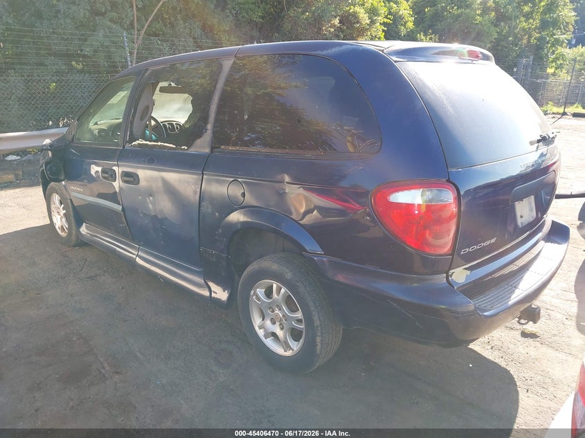 2003 Dodge Grand caravan VIN 1D4GP24R93B330374 IAAI salvage auction — LEFT FRONT, Salvage (North Carolina), sold $200 on 2026-07-09 (photo 3)