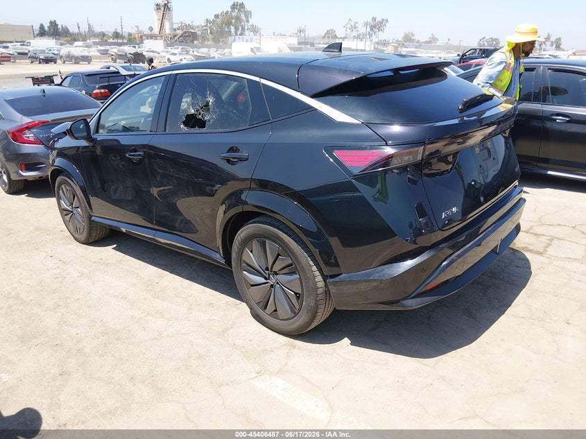 2025 Nissan Ariya VIN JN8BF0BE6SM461154 IAAI salvage auction — FRONT END, Salvage Title, sold $10,300 on 2026-08-13 (photo 3)