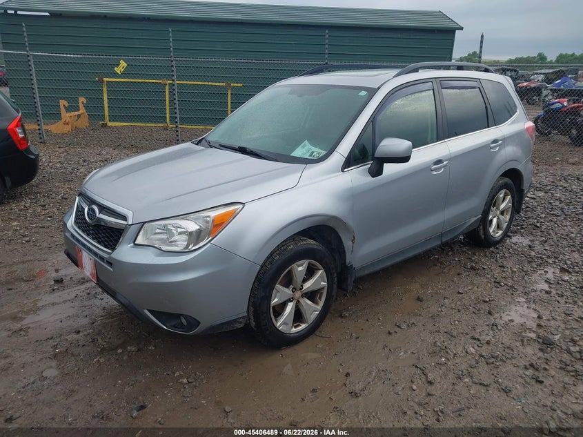 2015 Subaru Forester VIN JF2SJAHC5FH818104 IAAI salvage auction — NORMAL WEAR, Clear (Pennsylvania), sold $1,225 on 2026-07-21 (photo 2)
