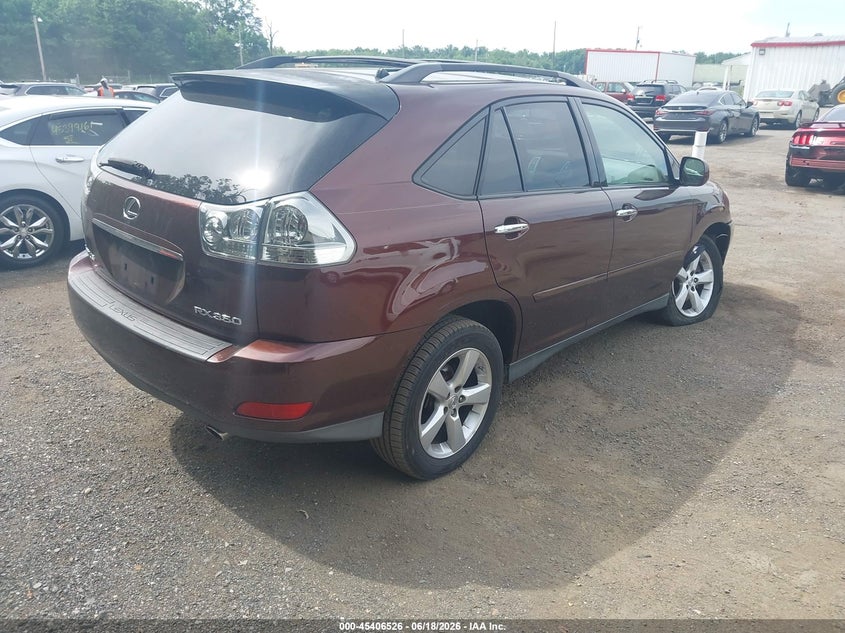 2008 Lexus Rx 350 VIN JTJHK31U982037206 IAAI salvage auction — FRONT END, Salvage - Greater Than 75% (Maryland), sold $1,600 on 2026-07-15 (photo 4)