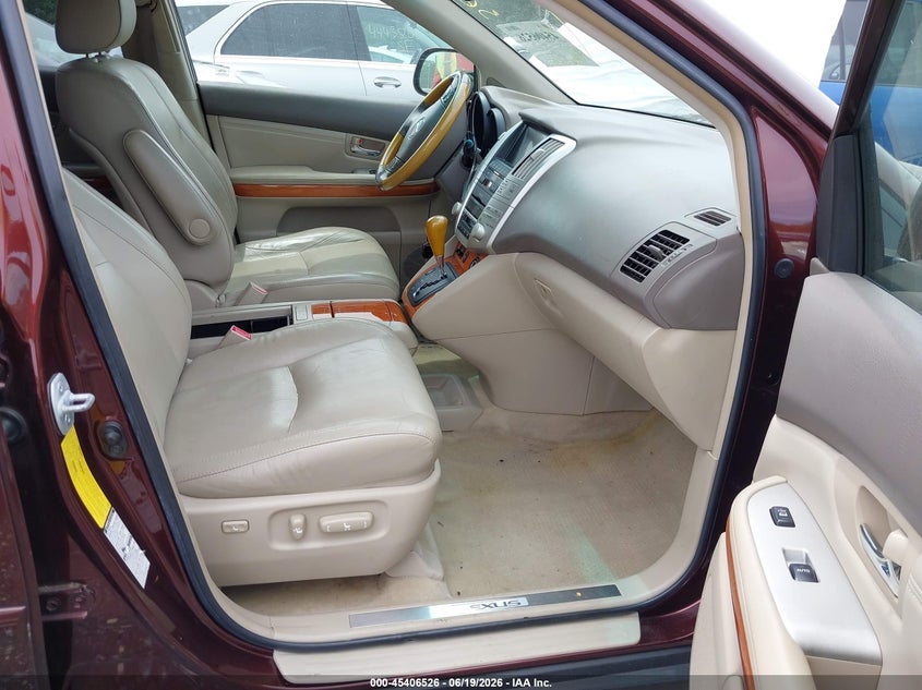 2008 Lexus Rx 350 VIN JTJHK31U982037206 IAAI salvage auction — FRONT END, Salvage - Greater Than 75% (Maryland), sold $1,600 on 2026-07-15 (photo 5)