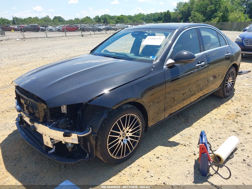 2026 Mercedes-benz VIN W1KAF4HB3TR302713 IAAI salvage auction — RIGHT SIDE, Salvage Title, sold $21,600 on 2026-07-27 (photo 2)