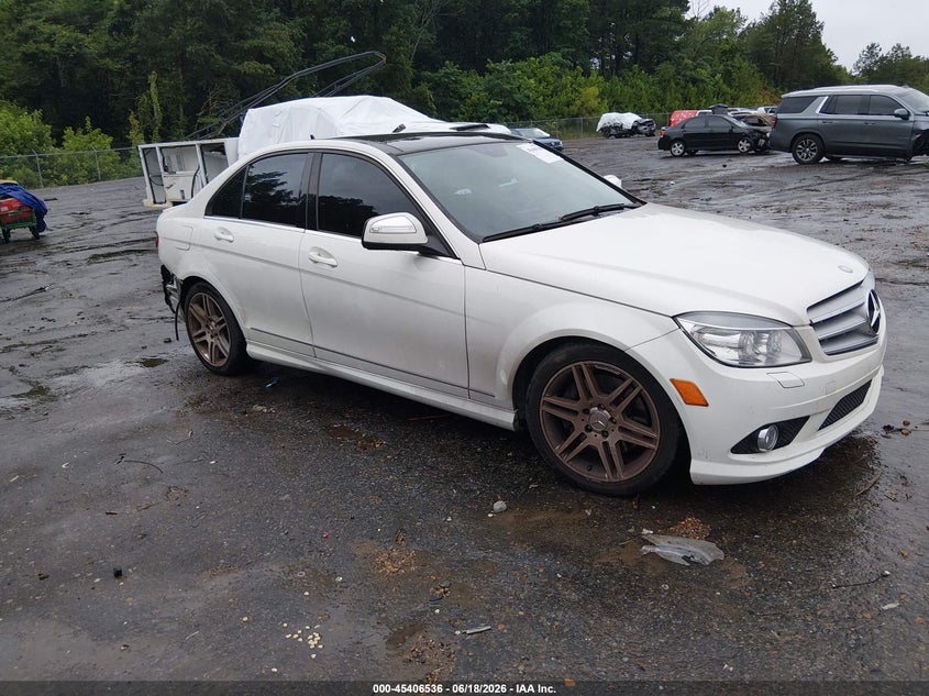 2008 Mercedes-benz C class VIN WDDGF56X18R026537 IAAI salvage auction — REAR END, Salvage (Mississippi), sold $350 on 2026-07-29 (photo 1)