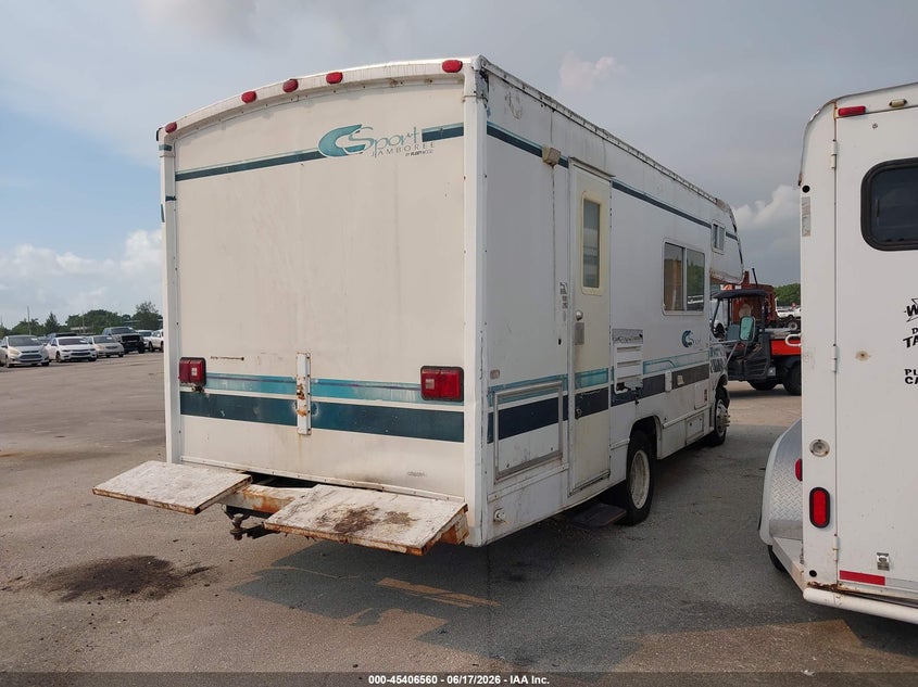 1997 Ford Econoline e350 VIN 1FDKE30S8VHA75742 IAAI salvage auction — ROOF, Clear (Florida), sold $550 on 2026-07-09 (photo 4)